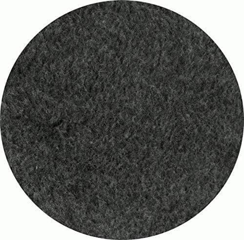 K. & N. Schurwolle 550 Schurwoll-Zugluftstopper für Türen 80 cm, Anthrazit Anthrazit 80 cm Single, A