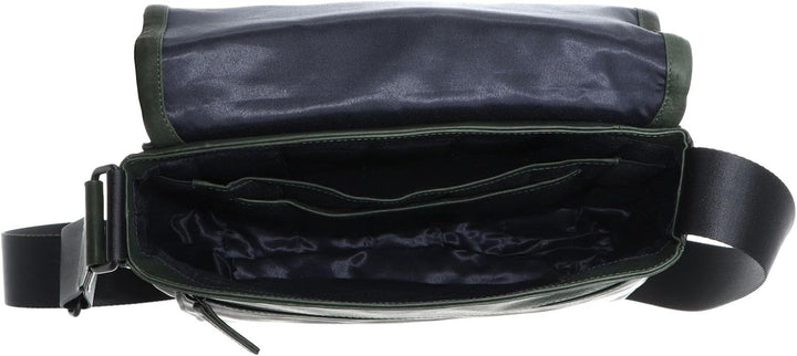 Leonhard Heyden Den Haag - Umhängetasche M Leder 32 cm Olive, Olive