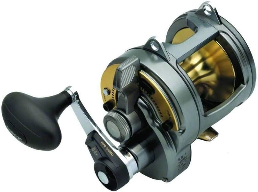 Shimano Tyronos Konventionelle Spule (2 Geschwindigkeiten) Einheitsgrösse, Einheitsgrösse