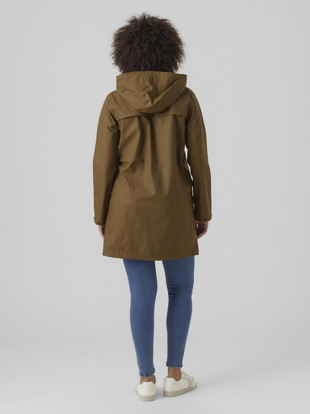 MAMALICIOUS Female Mantel Umstands-Regenjacke Dark Olive S, Dark Olive S