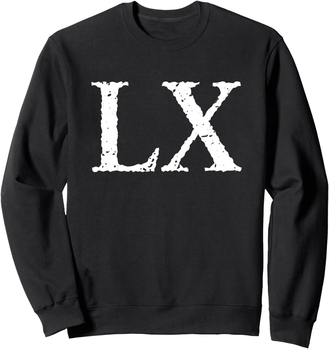 Römische Zahl 60 LX Sweatshirt