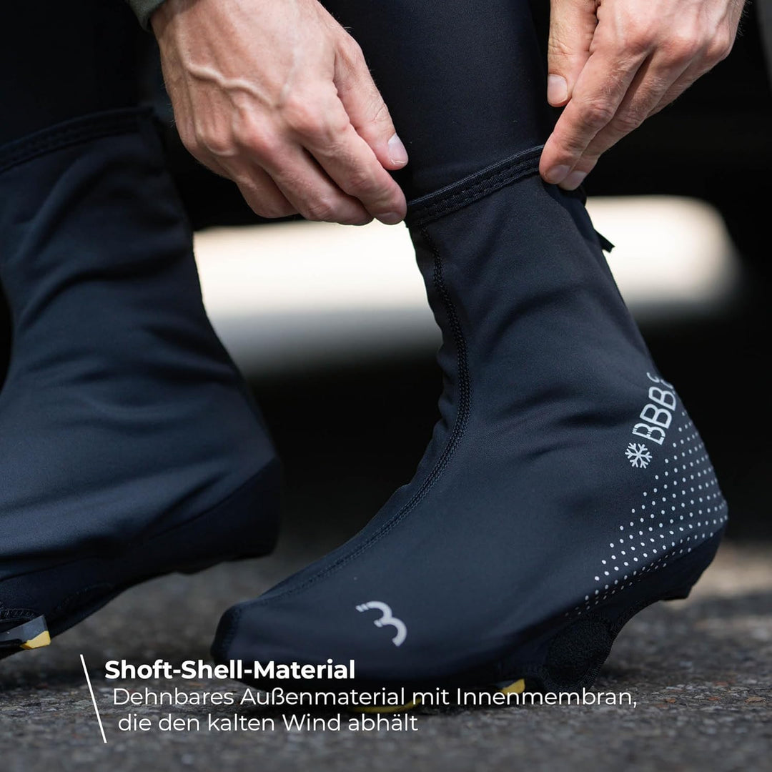 BBB Cycling Fahrrad Überschuhe für Herren und Damen, Warme Schuhüberzieher für Rennrad und MTB Kalte