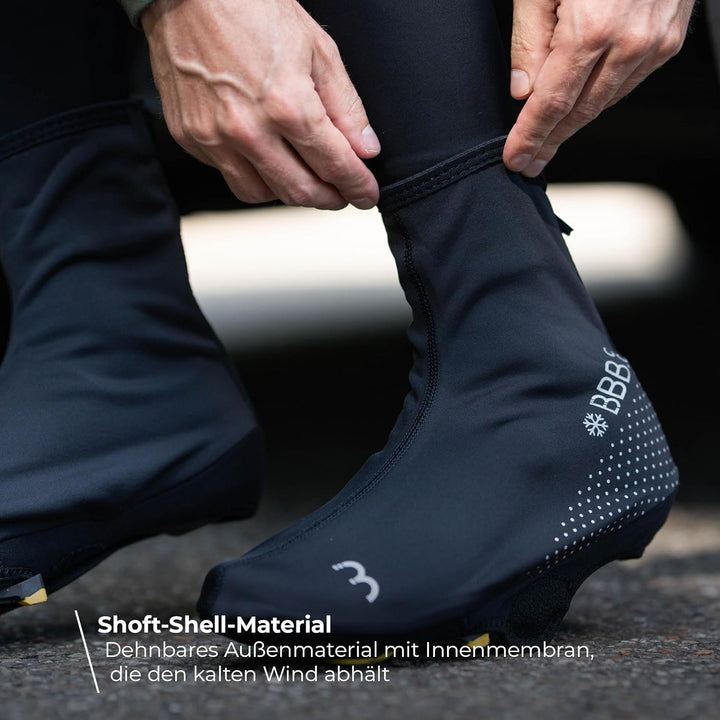 BBB Cycling Fahrrad Überschuhe für Herren und Damen, Warme Schuhüberzieher für Rennrad und MTB Kalte