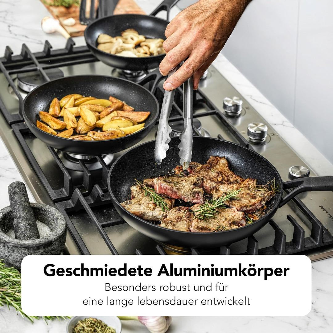 KitchenAid Classic Forged Bratpfanne (30cm), hart anodisiert, PFAS-freie gesunde keramische Antihaft