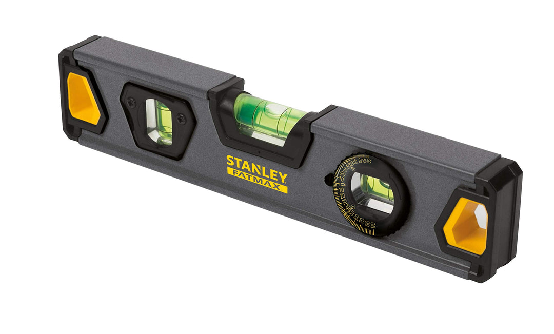 Stanley Wasserwaage Torpedo Fatmax Pro Alu (23 cm, 1 Stück) XTHT0-42495