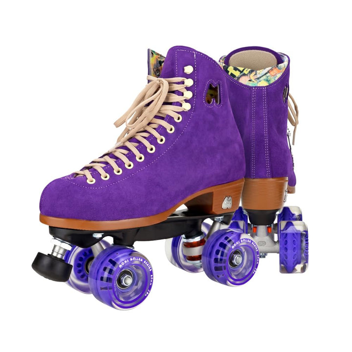 Moxi Skates - Lolly - Fashionable Womens Quad Roller Skate Violett 4, Violett 4