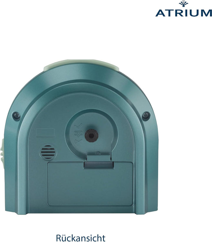 Atrium Kinderwecker Jugendwecker Jungen Mädchen Analog Quarz mit Licht und Snooze Türkis Hellblau A9