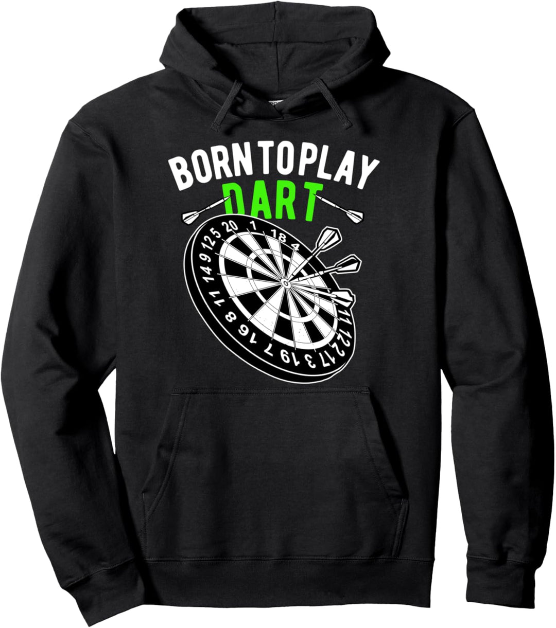 Dart Darts Dartspieler Dartpfeil Geschenk Pullover Hoodie