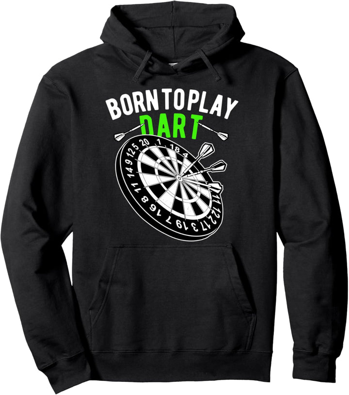 Dart Darts Dartspieler Dartpfeil Geschenk Pullover Hoodie