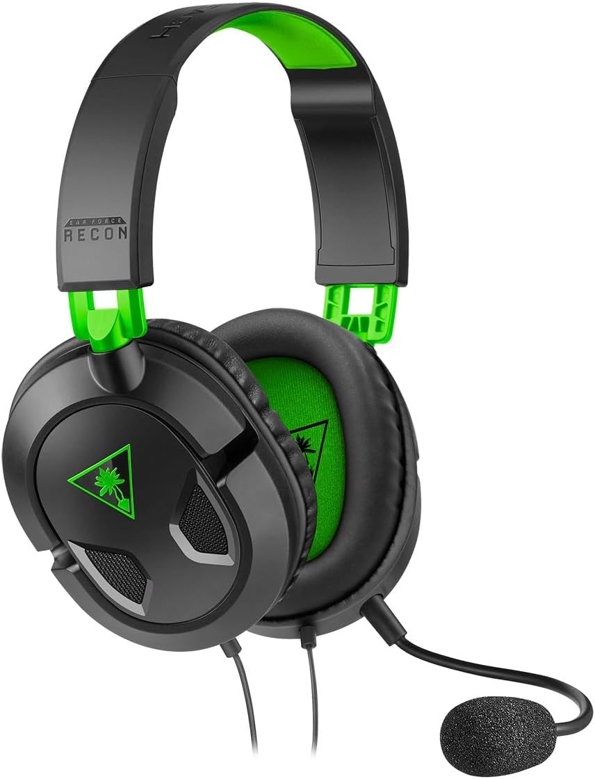 Turtle Beach Ear Force Recon 50X Binaural Kopfhörer Schwarz, Grün – Kopfhörer (Xbox One, Playstation