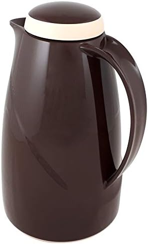 Helios Wave Kunststoff-Isolierkanne, Cappuccino, 1,5 Liter Cappuccino 1,5 Liter, Cappuccino 1,5 Lite