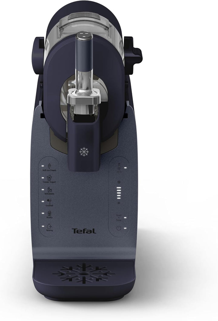 Tefal Freezi Instant Softeis- & Slushmaschine, inkl. 2 Eisbehälter, 5 Automatikprogramme, automatisc