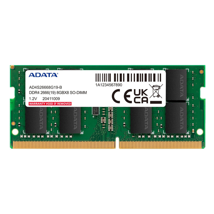 ADATA Premier Arbeitsspeicher (8 GB, DDR4, 2666 MHz, PC4-21300, CL19, SODIMM)
