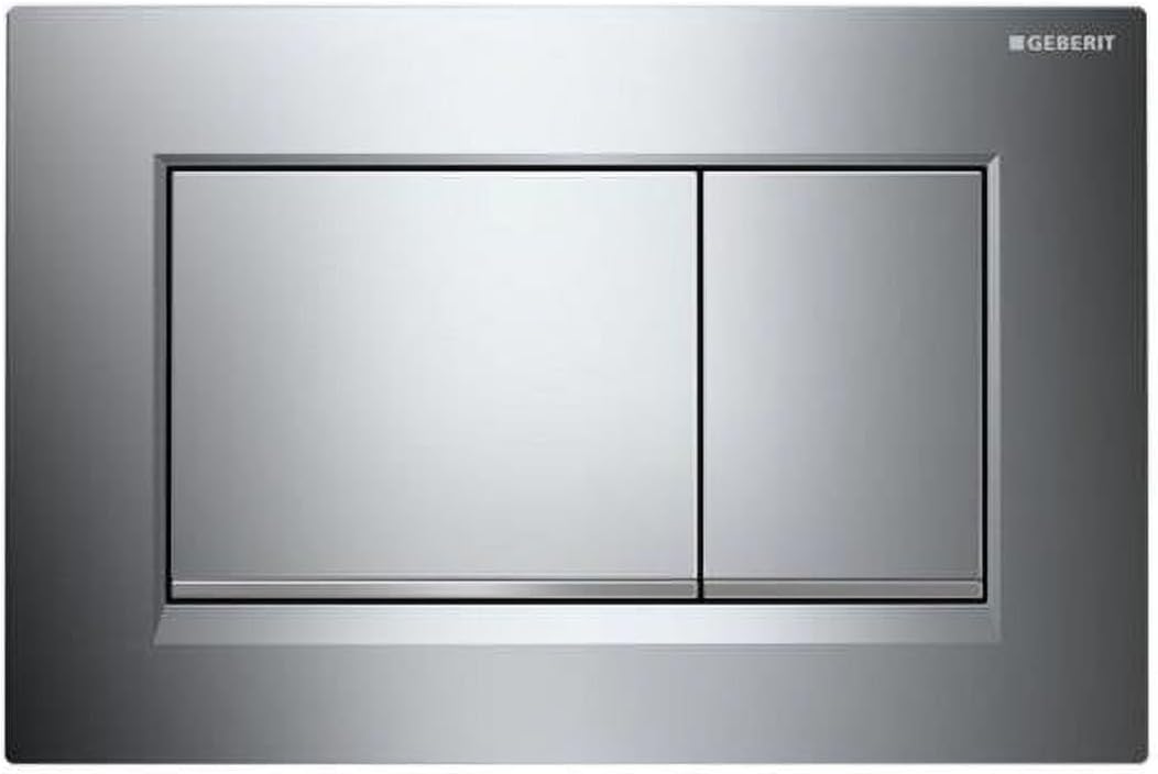 Geberit Sigma 30 Betätigungsplatte, 1 Stück, hochglanz-verchromt / chrome, 115.883.KH.1, Grau