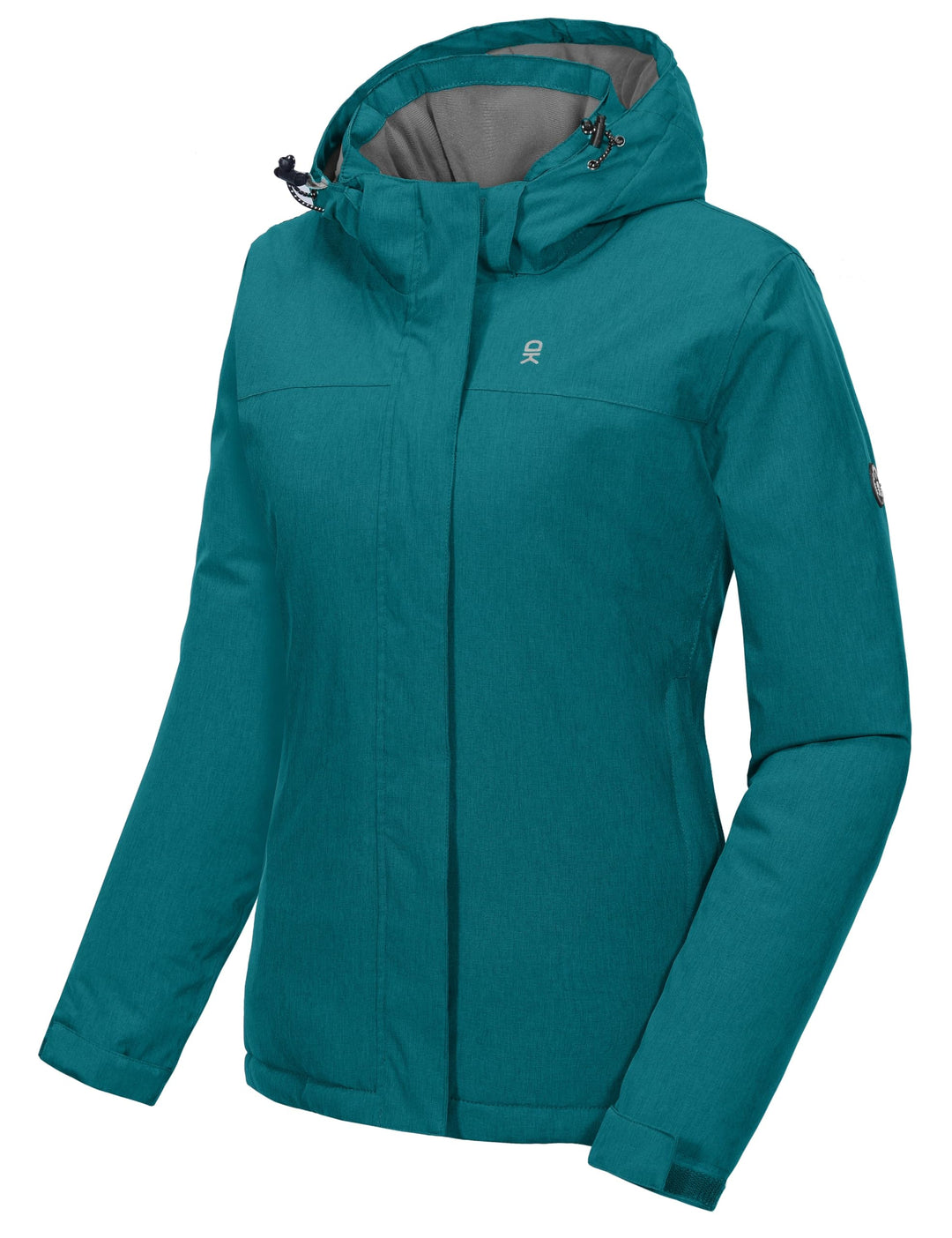 Little Donkey Andy Damen wasserdichte Regenjacke Leichte atmungsaktivem Regenjacke für Outdoor-Windb