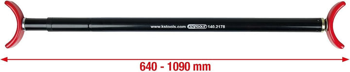 KS Tools 140.2178 Teleskop-Motorhauben- und Heckklappenstütze, 64-109cm