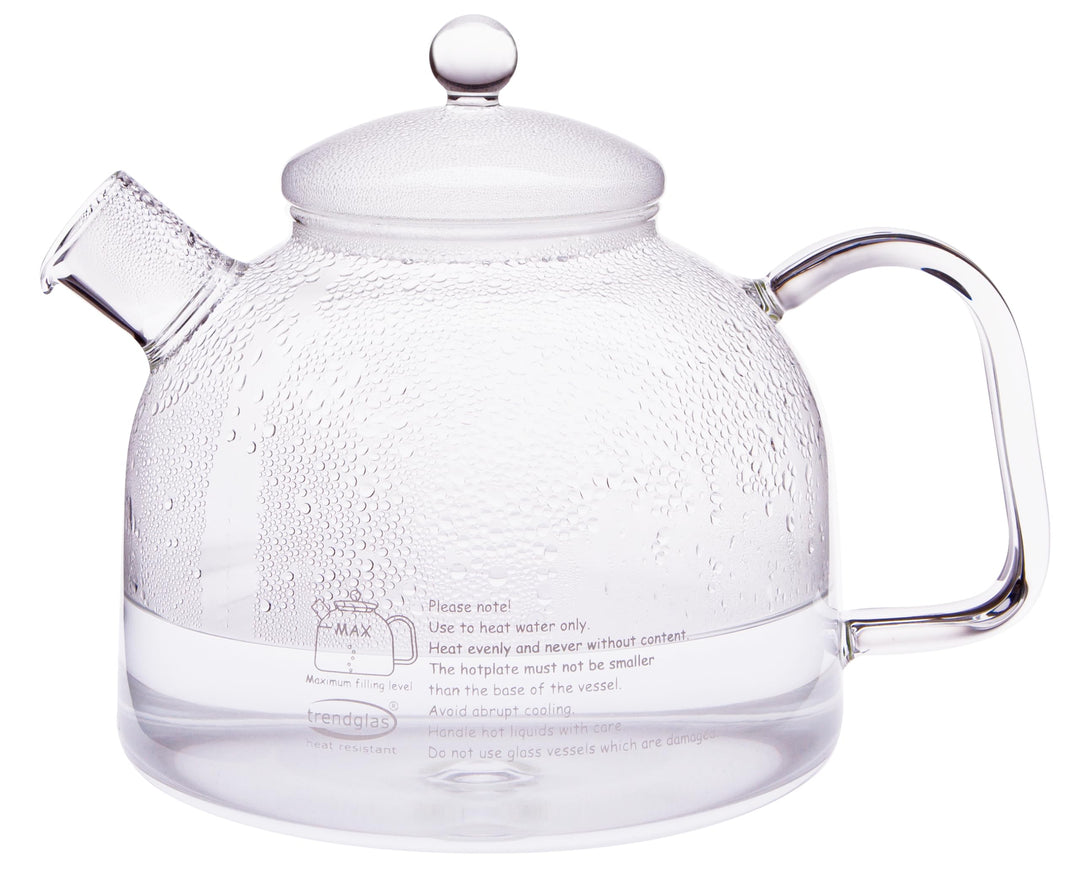 Trendglas Jena Innovativer Wasserkocher / Wasserbereiter, aus Borosilikat-Glas (1,75 Liter)
