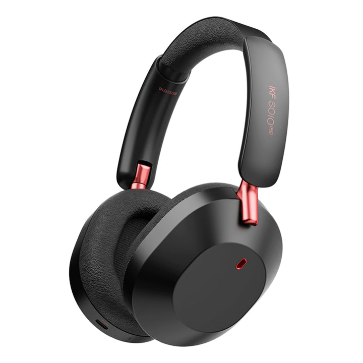 iKF Solo Pro Adaptive Noise Cancelling Kopfhörer, Wireless Over Ear Bluetooth mit Kopfverfolgung, Hi