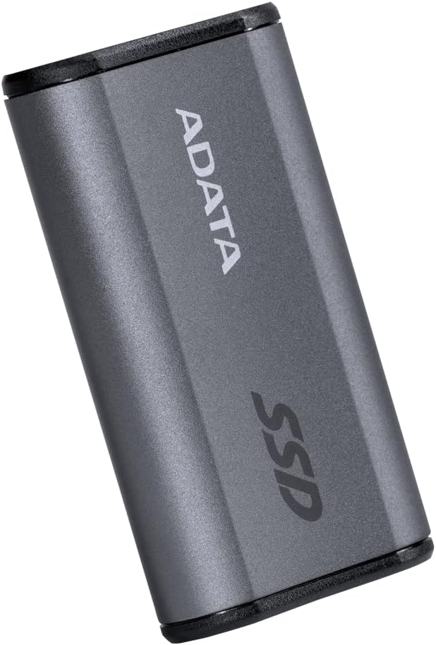 ADATA SE880 512 GB SSD, grau, USB-C 3.2 Gen 2x2 (20 Gbit/s) 500GB, 500GB