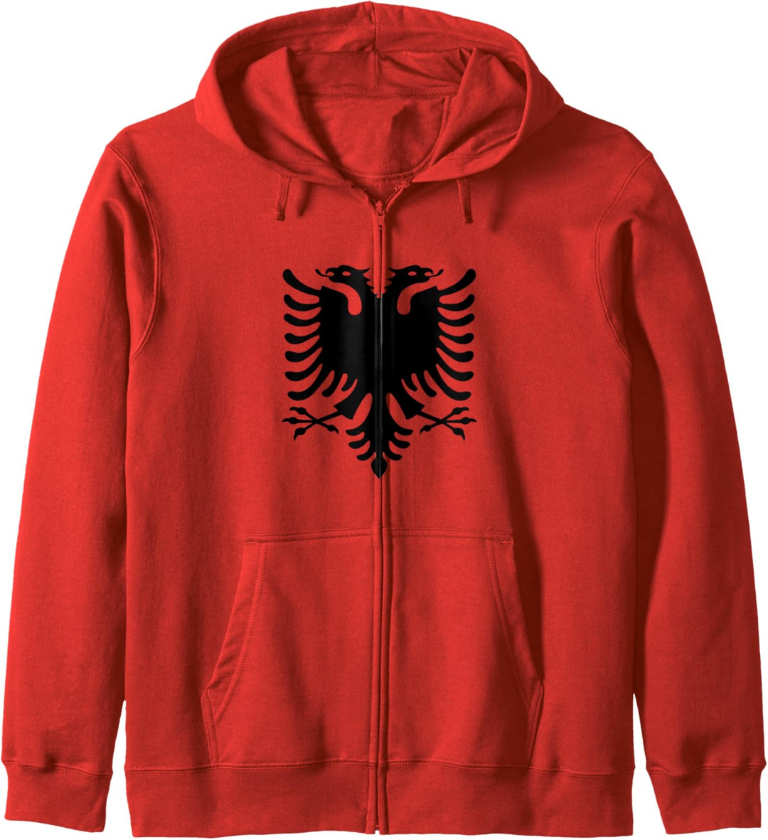 Klassik Flagge Albanien Kapuzenjacke