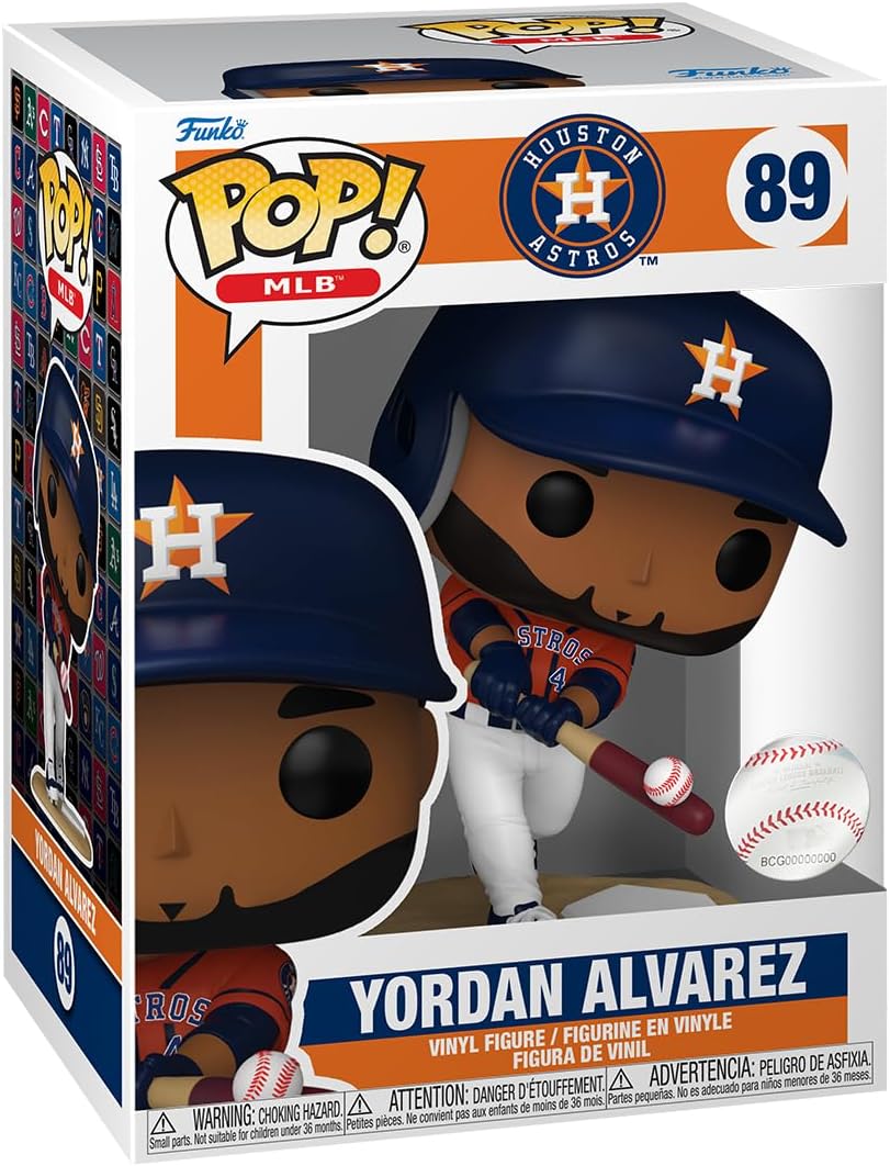 Funko POP! MLB: Astros - Yordan Alvarez - Vinyl-Sammelfigur - Geschenkidee - Offizielle Handelswaren