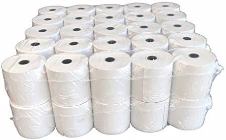 50 Thermorollen 58mm x 50m x 12mm - Thermo-Kassenrollen 58/50/12-48g/m²