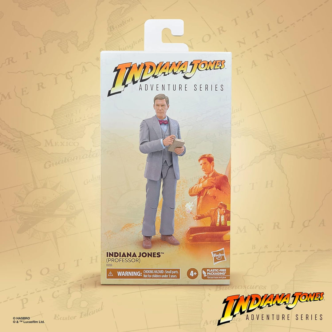 Hasbro Indiana Jones und der letzte Kreuzzug Adventure Series Indiana Jones (Professor), 15 cm gross