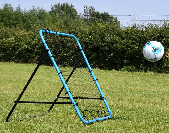 Precision Play Verstellbarer Rebounder Multi-Sport-Trainingsgerät, Hochspannungsnetz für Fussball, H
