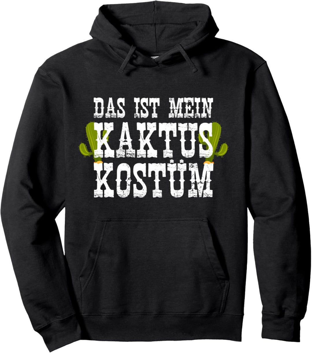 Das Ist Mein Kaktus Kostüm Karneval Fasching Grün Kaktus Pullover Hoodie