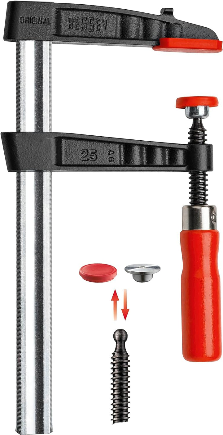 Bessey Temperguss-Schraubzwinge TG 1000/175, 1000/175
