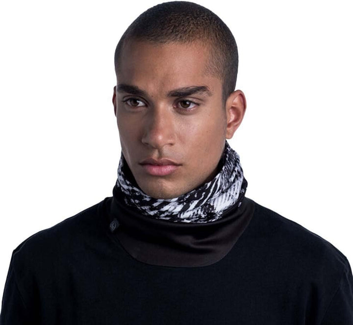 Buff Windproof Multifunktionstuch Camaleoni schwarz/weiss