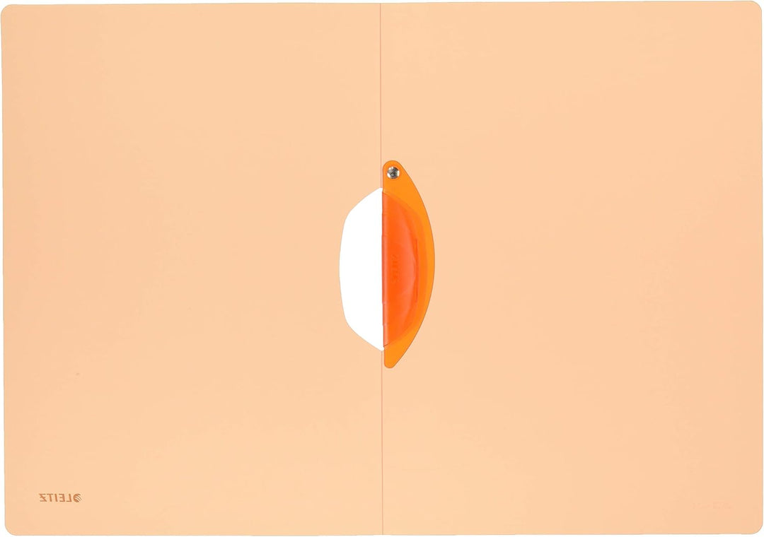 Leitz 41760045 Klemmmappe ColorClip Rainbow, A4, PP, 6er Packung, orange