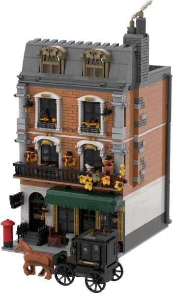 Sherlock Holmes Bauset Baker Street 221B Apartment 42 cm