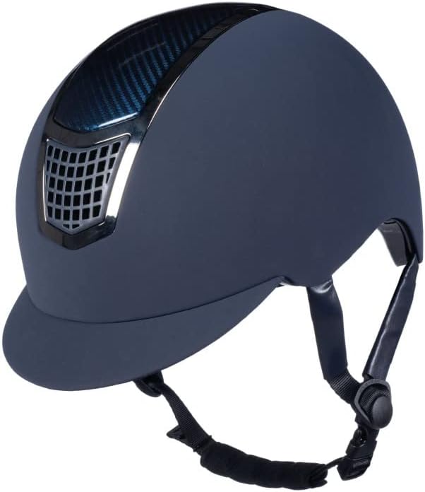 HKM Unisex ? Erwachsene Carbon Professional Reithelme, Dunkelblau, M