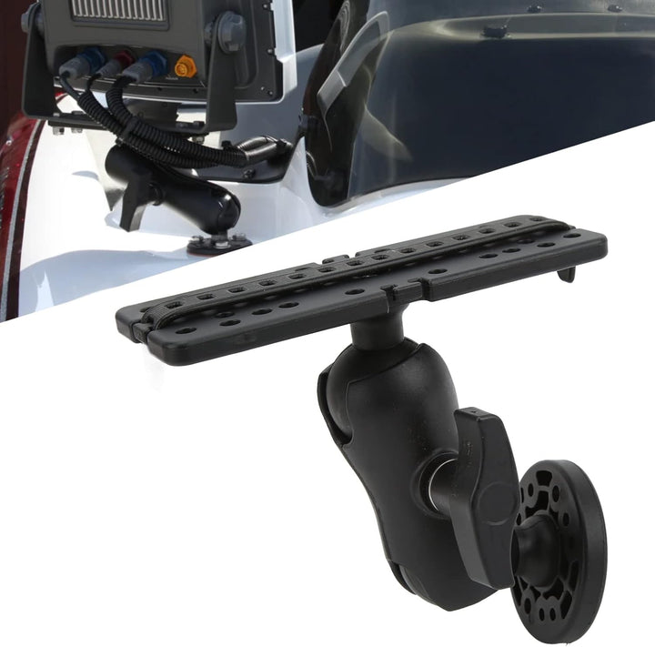 Fischfinder-Halterung, GPS-Fischfinder-Halterung RAM-B-111U-kompatibel Vielseitigkeit für Marine-Fin
