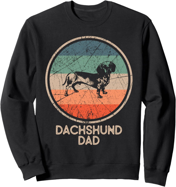 Dackelhund – Vintage Dackel Papa Sweatshirt