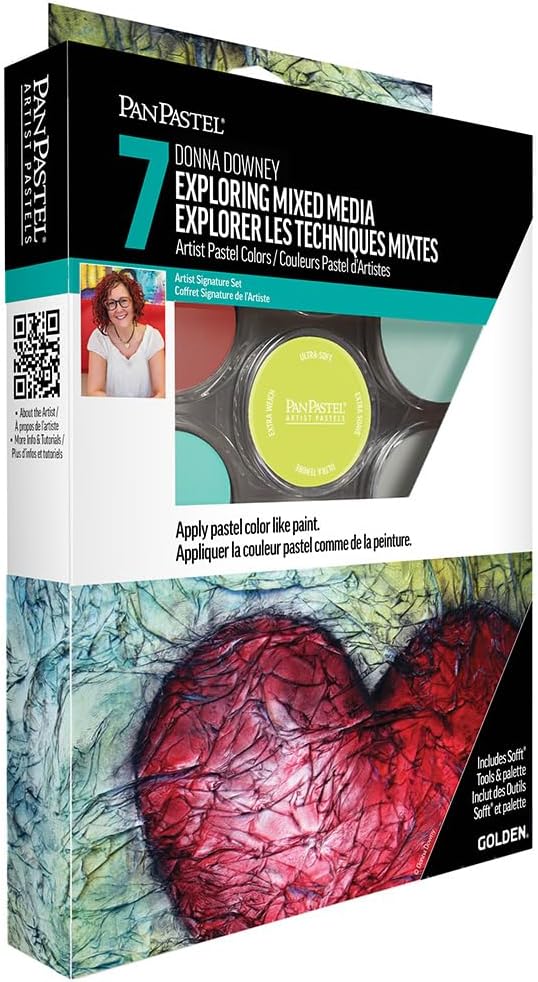 Panpastel Entdecken Sie den Mix Media mit Donna Downey Set"Découvrez le Mix Media" 1, 1