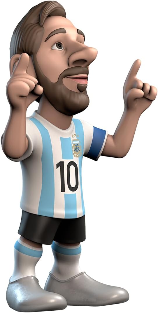 MINIX - Football Stars #173 – AFA Argentinien – Messi 10 – Sammelfigur, 12 cm
