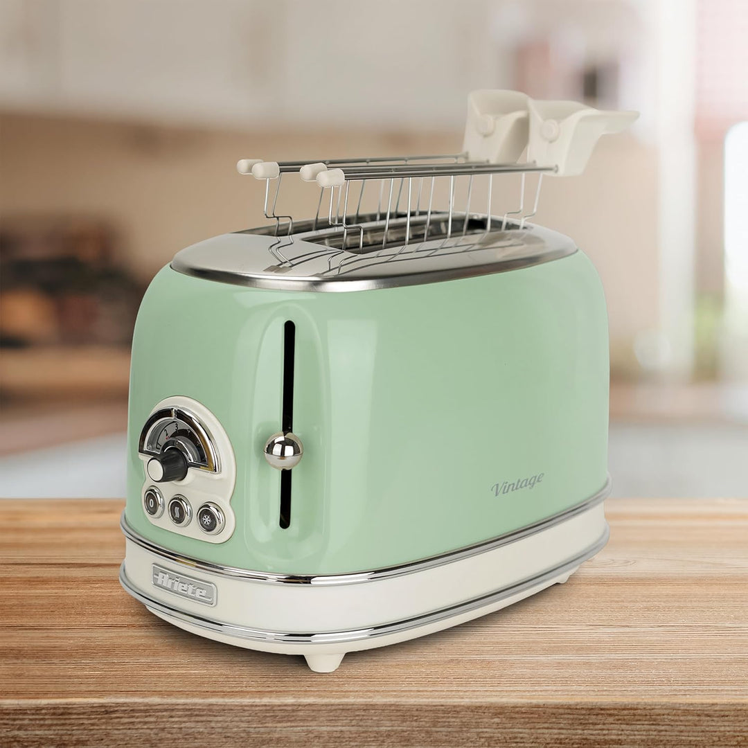 Grille-pain Ariete 155/14 Vert 810 W Creme / Grün, Creme / Grün