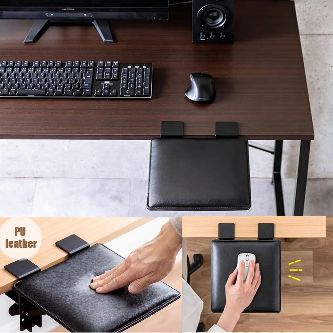 Armauflage Schreibtisch,Schreibtisch Verlängerung,Ergonomische Klappbare Computer-Schreibtischarmleh