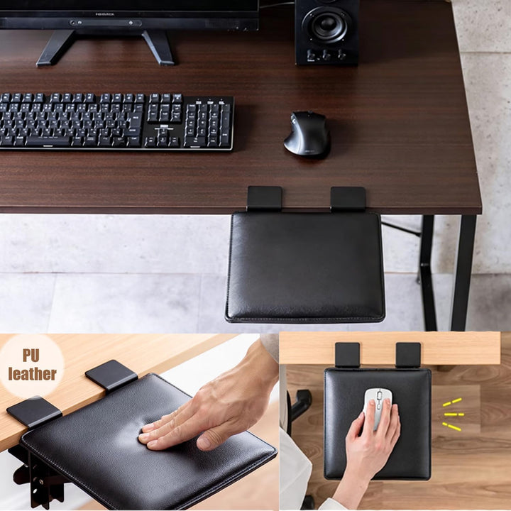 Armauflage Schreibtisch,Schreibtisch Verlängerung,Ergonomische Klappbare Computer-Schreibtischarmleh