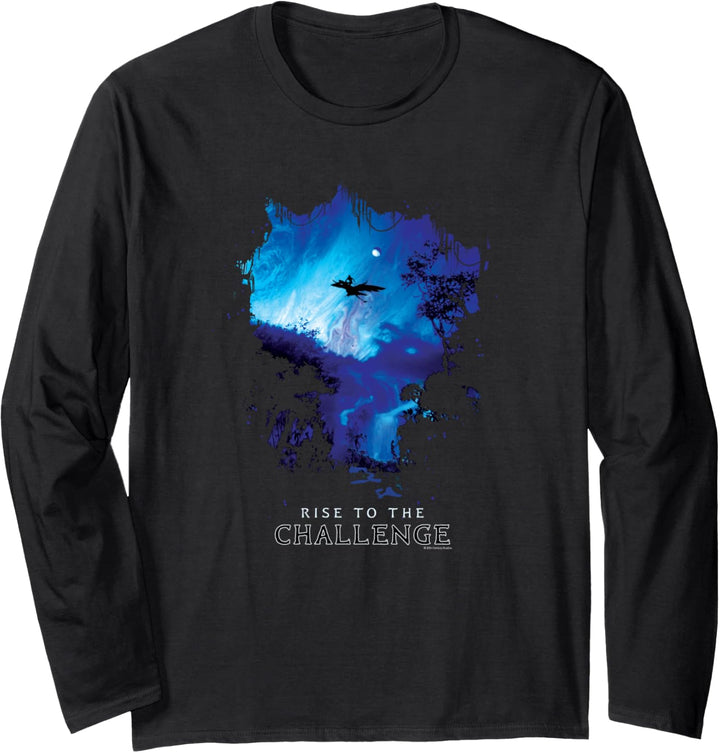 Avatar Pandora Banshee Rider Rise to the Challenge Ikran Langarmshirt