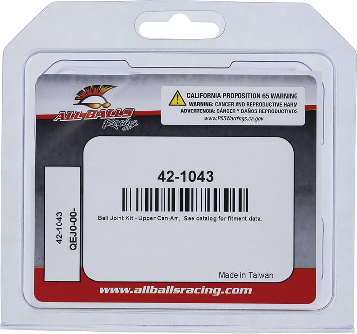 New All Balls Racing Kugelgelenk-Set – Upper Can-Am Commander 1000 Dps 16-17, 42-1043