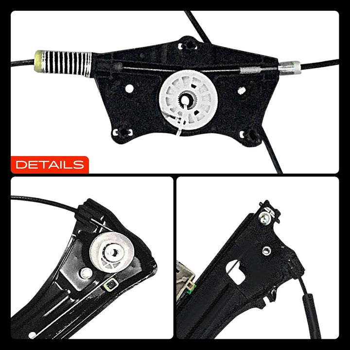 Frankberg 2x Fensterheber Elektrisch Vorne Links Rechts 8W8837461 | Kompatibel mit A5 Sportback F5A