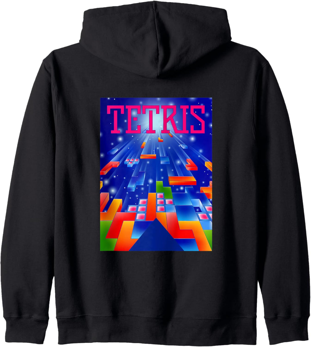 Tetris 1989 Titelbild Kapuzenjacke