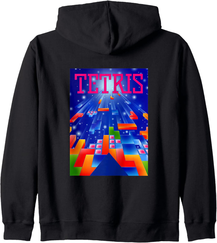 Tetris 1989 Titelbild Kapuzenjacke
