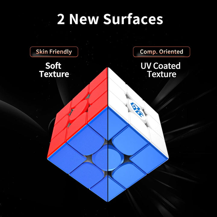 GAN 11 M Pro, 3x3 Magnetischer Speedcube Magisches Puzzle Würfel Spielzeug stickerlos Cube (UV-besch