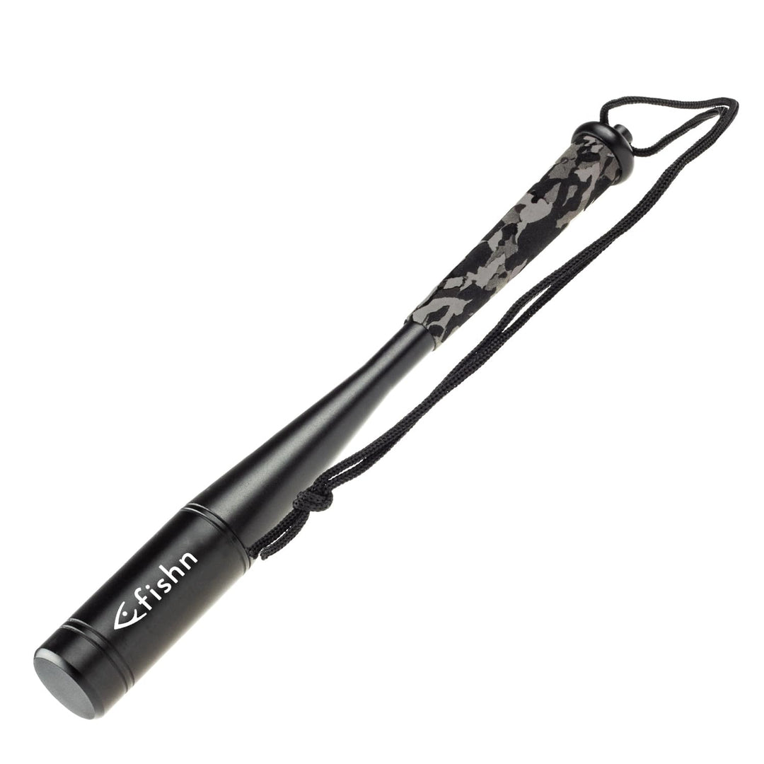 FISHN robuster Aluminium Fischtöter, Fischbetäuber, Totschläger für Fische, Länge: 25/30cm, Gewicht: