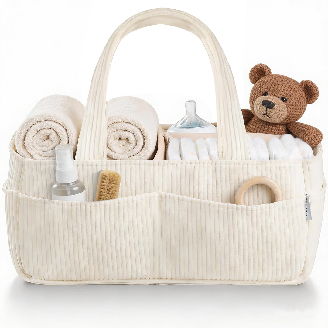 Wickelkorb Organizer, Baby-Aufbewahrungskorb für Wickeltisch, Wickelorganizer, Baby-Diaper-Caddy-Org