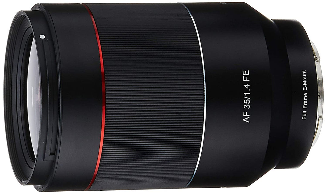 Samyang 35/1,4 Objektiv DSLR Autofokus Sony E Vollformat Fotoobjektiv Lichstärke F1.4, Weitwinkelobj